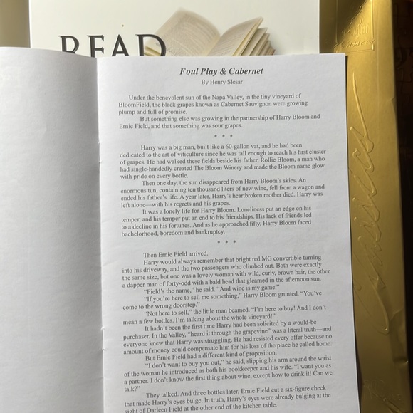 🧩 1000 piece Bepuzzled Classics “Foul Play & Cabernet” Mystery puzzle. - Picture 4 of 7